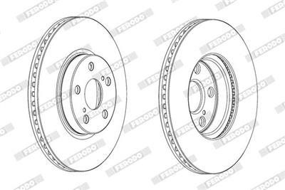 FERODO DDF1865C Číslo výrobce: DDF1865C. EAN: 4044197846375.