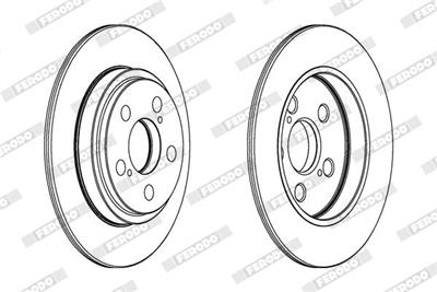 FERODO DDF1866 Číslo výrobce: DDF1866. EAN: 4044197534982.