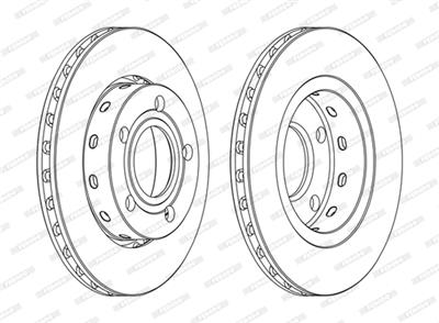 FERODO DDF1887C Číslo výrobce: DDF1887C. EAN: 4044197987986.