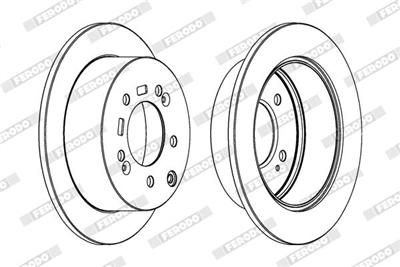 FERODO DDF1945 Číslo výrobce: DDF1945. EAN: 4044197564606.