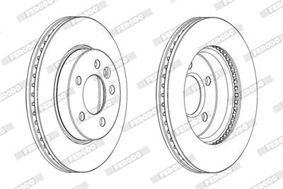 FERODO DDF2017C Číslo výrobce: DDF2017C. EAN: 4044197846498.