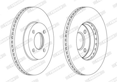 FERODO DDF2068C Číslo výrobce: DDF2068C. EAN: 4044197988044.