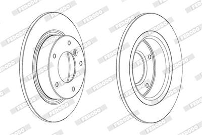 FERODO DDF2123C Číslo výrobce: DDF2123C. EAN: 4044197846610.