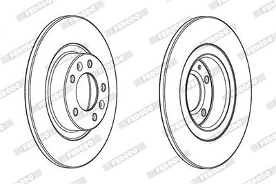 FERODO DDF2297C Číslo výrobce: DDF2297C. EAN: 4044197959945.