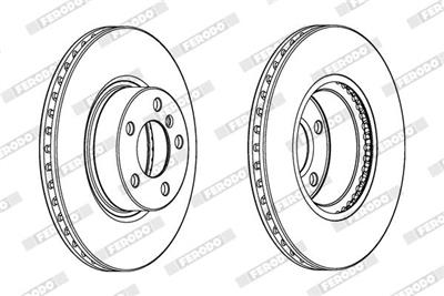 FERODO DDF2314C-1 Číslo výrobce: DDF2314C-1. EAN: 4044197959952.