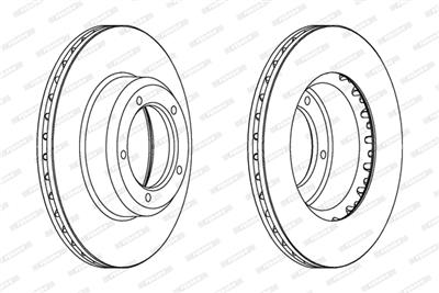 FERODO DDF262 Číslo výrobce: DDF262. EAN: 5016687126297.