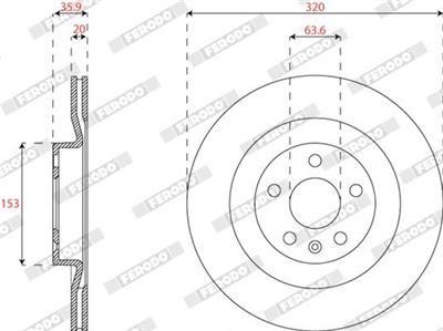 FERODO DDF2732C EAN: 4060426409081.