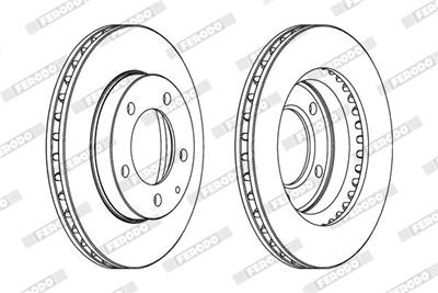 FERODO DDF496C Číslo výrobce: DDF496C. EAN: 4044197560844.