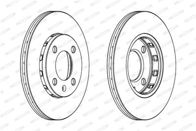 FERODO DDF812C Číslo výrobce: DDF812C. EAN: 4044197561032.