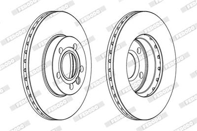 FERODO DDF846C Číslo výrobce: DDF846. EAN: 4044197561124.
