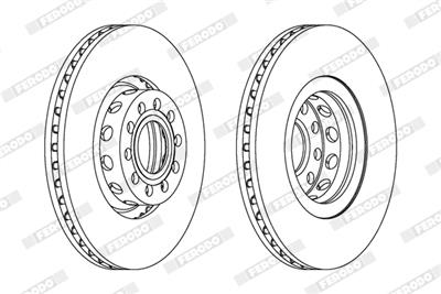 FERODO DDF954C-1 Číslo výrobce: DDF954C. EAN: 4044197594238.