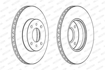 FERODO DDF959C Číslo výrobce: DDF959C. EAN: 4044197561216.