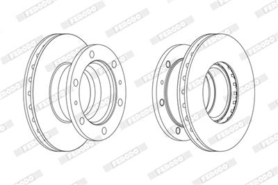FERODO FCR105A Číslo výrobce: FCR105A. EAN: 5016687001211.