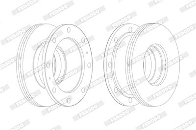 FERODO FCR106A Číslo výrobce: FCR106A. EAN: 5016687001310.