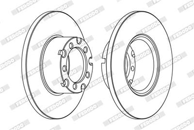 FERODO FCR116A Číslo výrobce: FCR116A. EAN: 5016687002317.