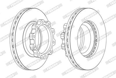 FERODO FCR170A Číslo výrobce: FCR170A. EAN: 5016687007015.