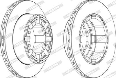 FERODO FCR184A Číslo výrobce: FCR184A. EAN: 4044197228843.