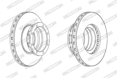 FERODO FCR188A Číslo výrobce: FCR188A. EAN: 4044197228874.
