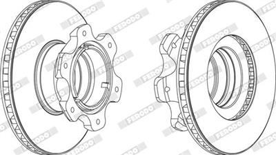 FERODO FCR209A Číslo výrobce: FCR209A. EAN: 5016687020618.