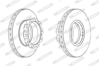 FERODO FCR215A Číslo výrobce: FCR215A. EAN: 5016687025118.
