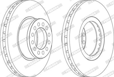 FERODO FCR331A Číslo výrobce: FCR331A. EAN: 4044197449842.