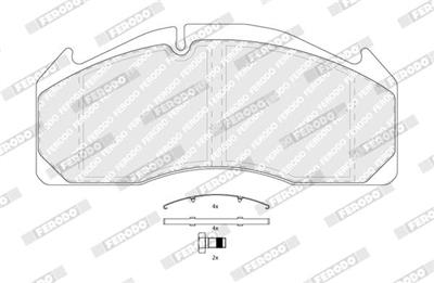 FERODO FCV1388B Číslo výrobce: 29125. EAN: 5016687210514.