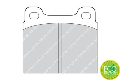 FERODO FDB2M Číslo výrobce: 20034. EAN: 5016687004977.