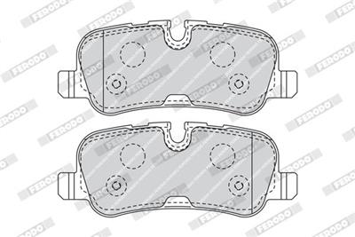 FERODO FDB4105 Číslo výrobce: 24192. EAN: 4044197552283.