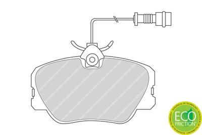 FERODO FDB415 Číslo výrobce: 20941. EAN: 5016687023879.