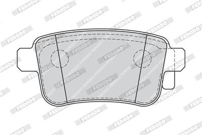 FERODO FDB4186 Číslo výrobce: 24692. EAN: 4044197458578.