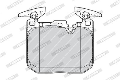 FERODO FDB4611 Číslo výrobce: 25028. EAN: 4044197733569.