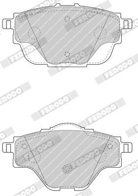FERODO FDB4766 Číslo výrobce: 25827. EAN: 4044197854936.