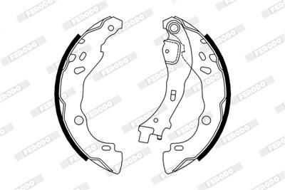 FERODO FSB657 EAN: 5016687094107.
