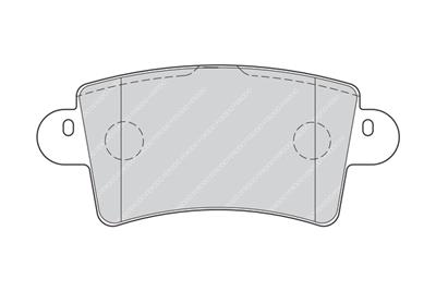 FERODO FVR1453 Číslo výrobce: 23669. EAN: 5016687221213.