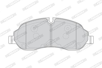 FERODO FVR4661 Číslo výrobce: 22034. EAN: 4044197802449.