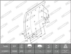 FERODO K19090.0-F3526