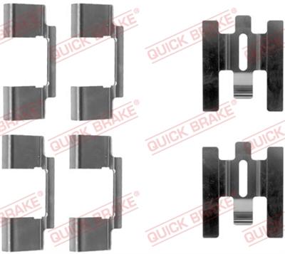 QUICK BRAKE 109-1160 EAN: 5706021007169.