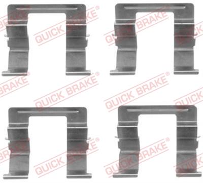 QUICK BRAKE 109-1605 EAN: 5706021081022.