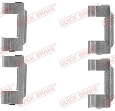 QUICK BRAKE 109-1646 EAN: 5706021087819.