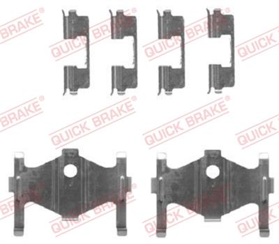 QUICK BRAKE 109-1710 EAN: 5706021099829.