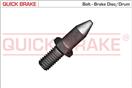 QUICK BRAKE 11674 - Skrutka brzdového kotúča