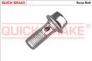 QUICK BRAKE 3256 - Dutá skrutka