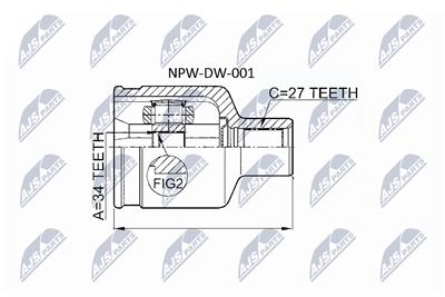 NTY NPW-DW-001 EAN: 5908281455982.