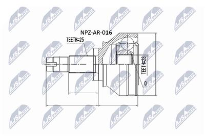 NTY NPZ-AR-016 EAN: 5908281456668.