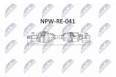 NTY NPW-RE-041 EAN: 5902048019981.