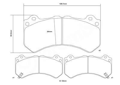 BREMBO 07.B314.72 EAN: 8020584602553.