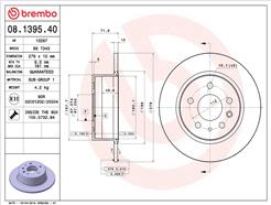 BREMBO 08.1395.40