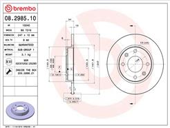 BREMBO 08.2985.10