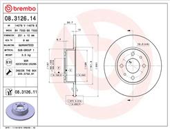 BREMBO 08.3126.11