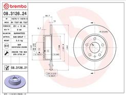 BREMBO 08.3126.21